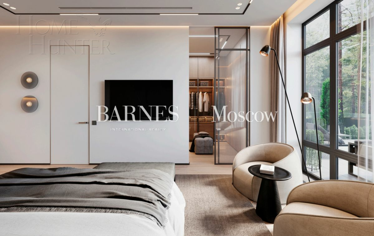 2-этажный коттедж 520 м² без отделки