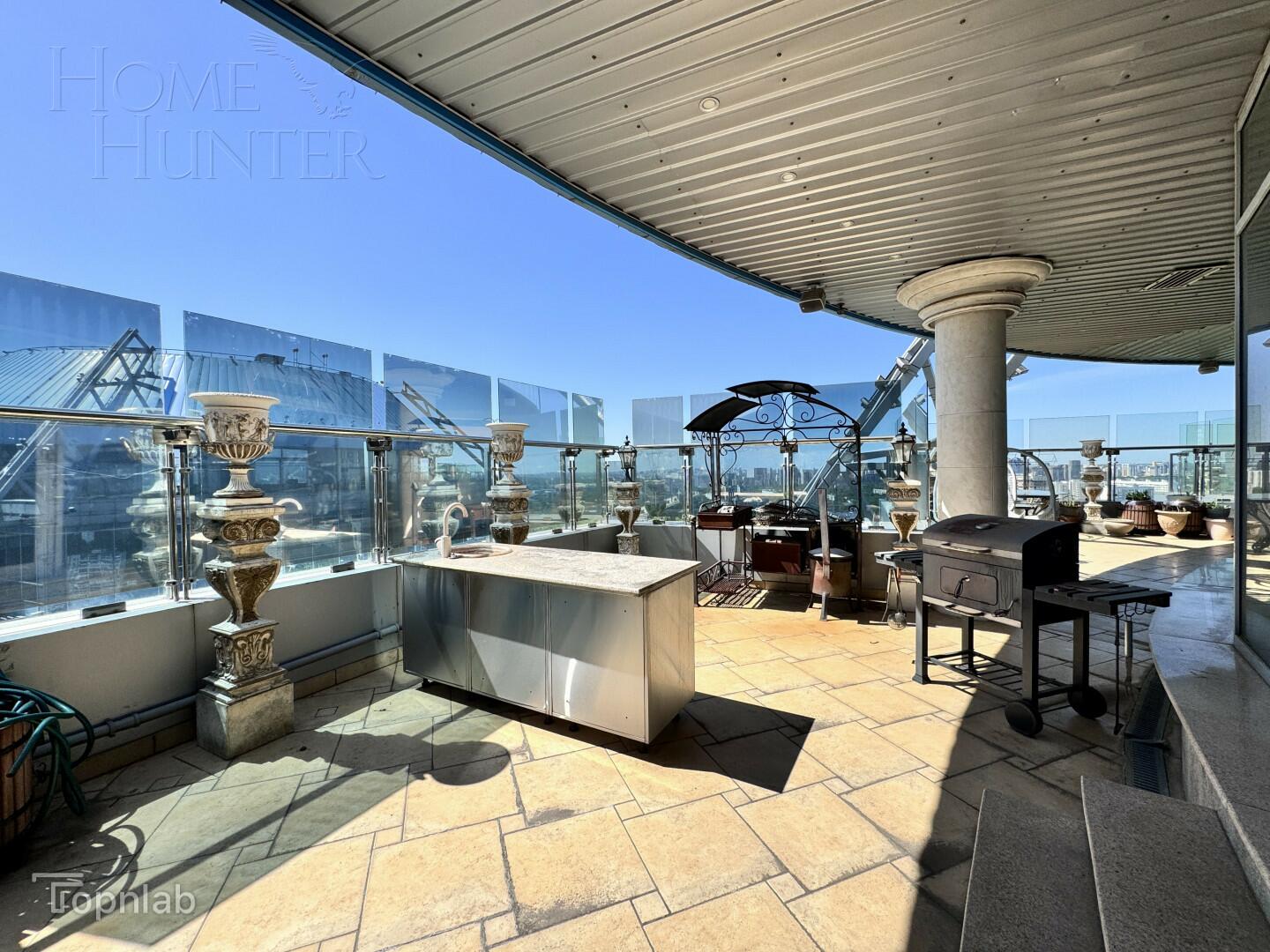 2-УРОВНЕВЫЙ ПЕНТХАУС С ОТДЕЛКОЙ 435 М² НА 30 ЭТАЖЕ