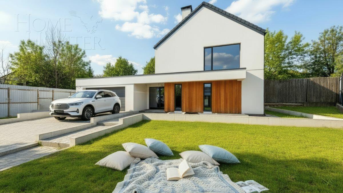 2-этажный коттедж 350 м² без отделки