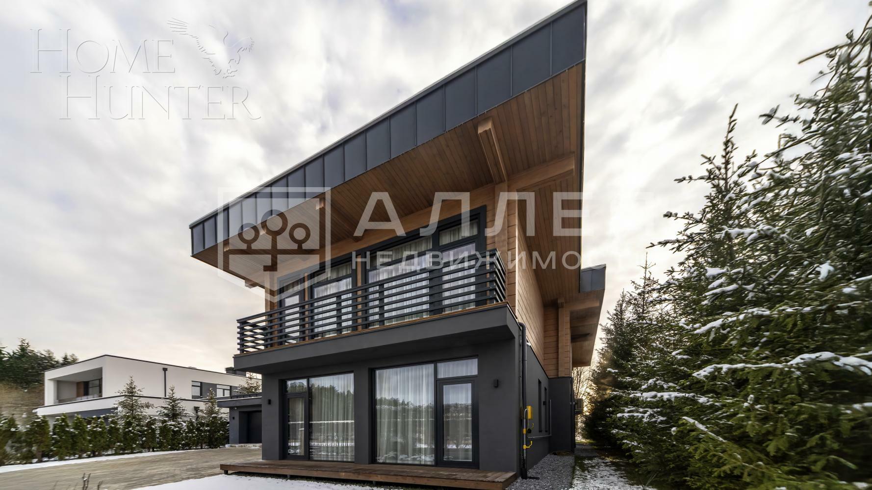 2-этажный коттедж 460 м² без отделки