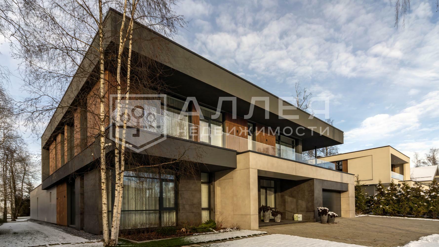 2-этажный коттедж 800 м² с отделкой