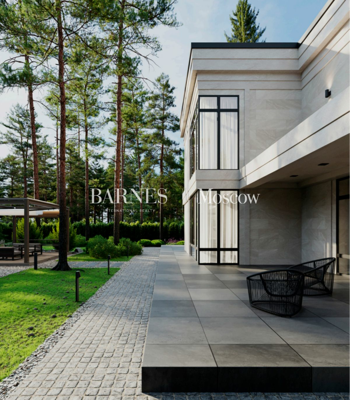 2-этажный коттедж 520 м² без отделки