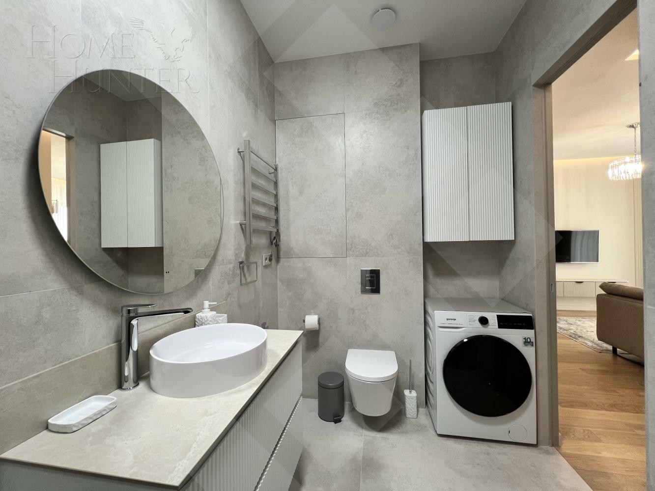 2-КОМН. АПАРТАМЕНТЫ С ОТДЕЛКОЙ 50 М² НА 21 ЭТАЖЕ