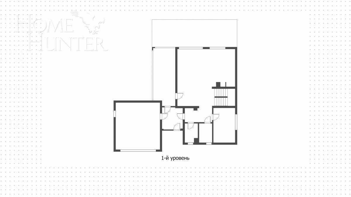 2-этажный коттедж 350 м² без отделки