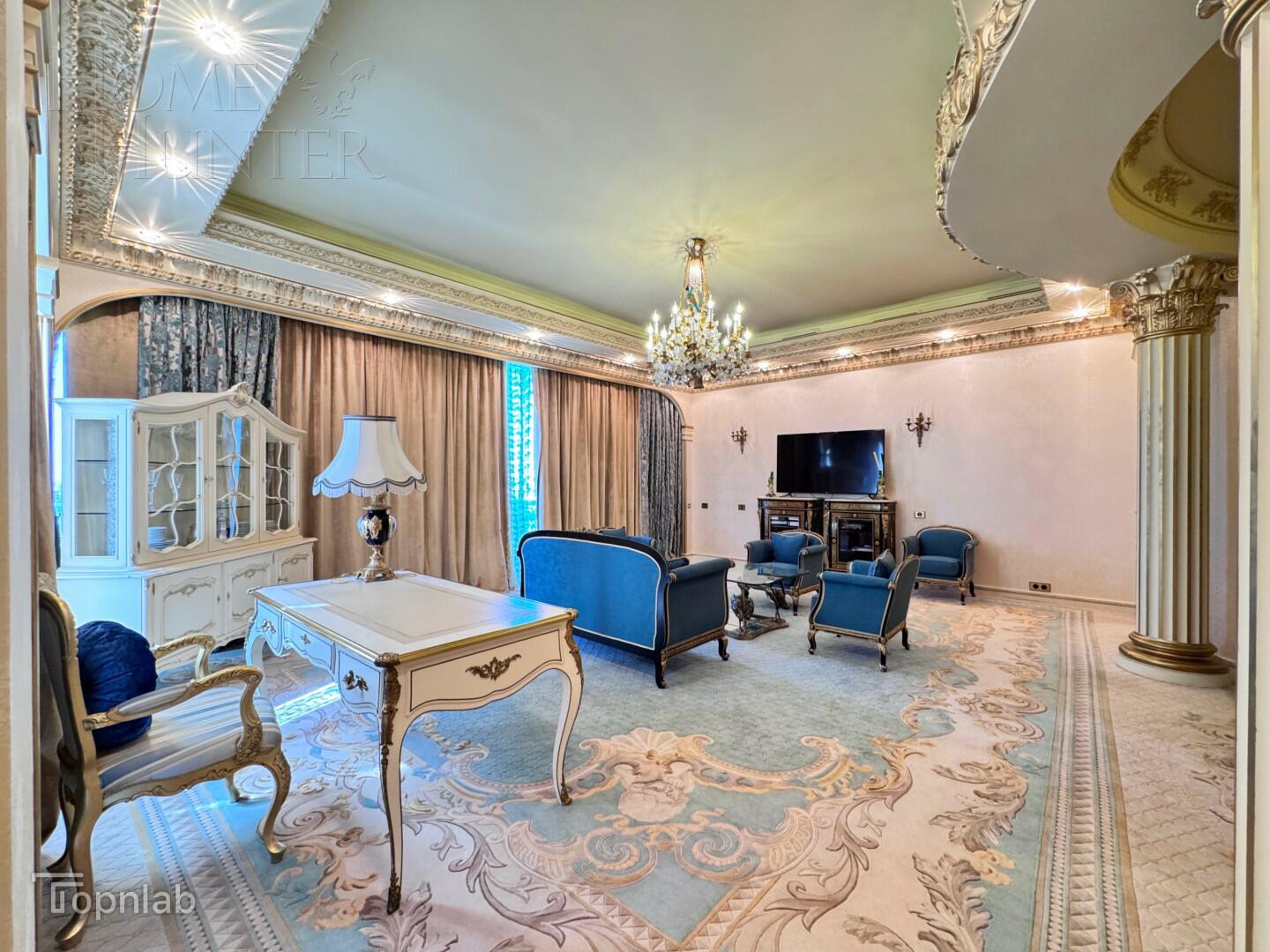 2-УРОВНЕВЫЙ ПЕНТХАУС С ОТДЕЛКОЙ 435 М² НА 30 ЭТАЖЕ