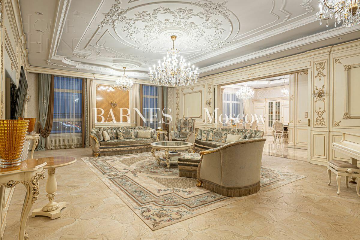 2-УРОВНЕВЫЙ ПЕНТХАУС С ОТДЕЛКОЙ 700 М² НА 12 ЭТАЖЕ