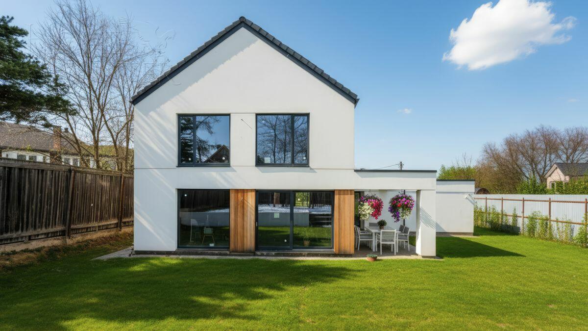 2-этажный коттедж 350 м² без отделки