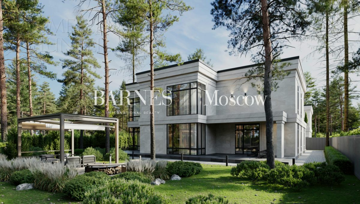 2-этажный коттедж 520 м² без отделки