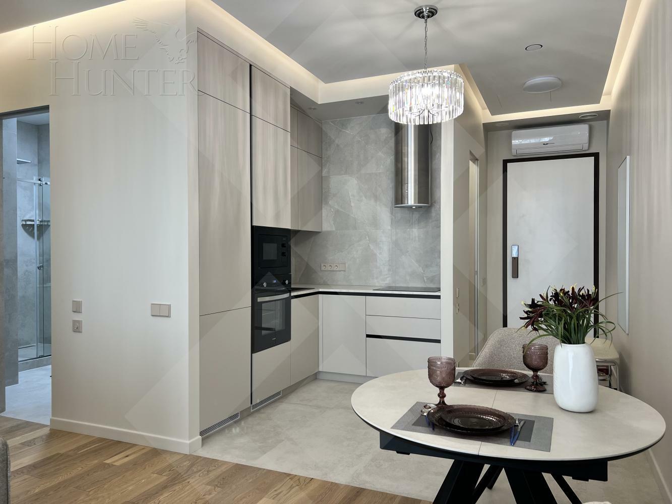 2-КОМН. АПАРТАМЕНТЫ С ОТДЕЛКОЙ 50 М² НА 21 ЭТАЖЕ