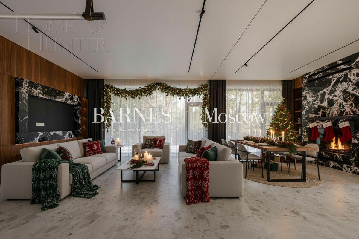 2-этажный коттедж 650 м² с отделкой