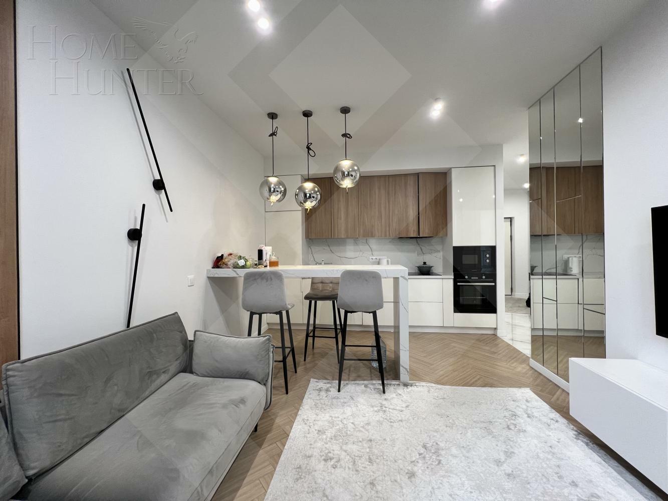 2-КОМН. АПАРТАМЕНТЫ С ОТДЕЛКОЙ 50 М² НА 12 ЭТАЖЕ