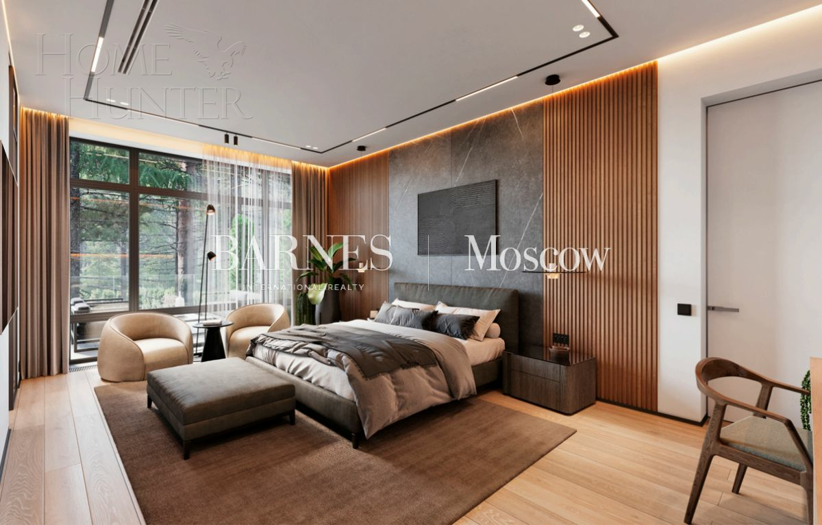 2-этажный коттедж 520 м² без отделки