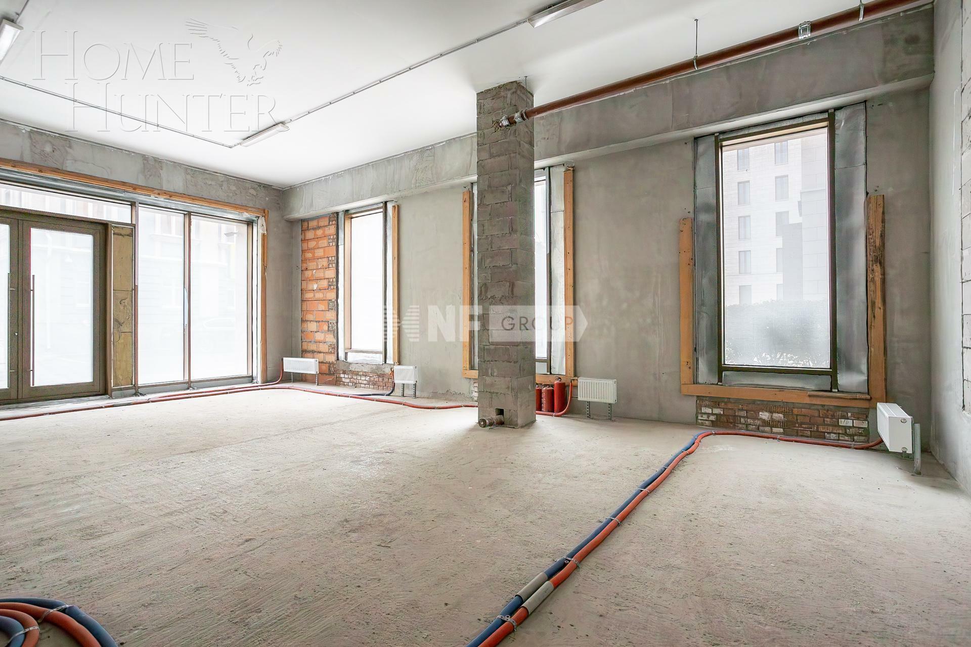 2-КОМН. КВАРТИРА БЕЗ ОТДЕЛКИ 80.6 М² НА 1 ЭТАЖЕ