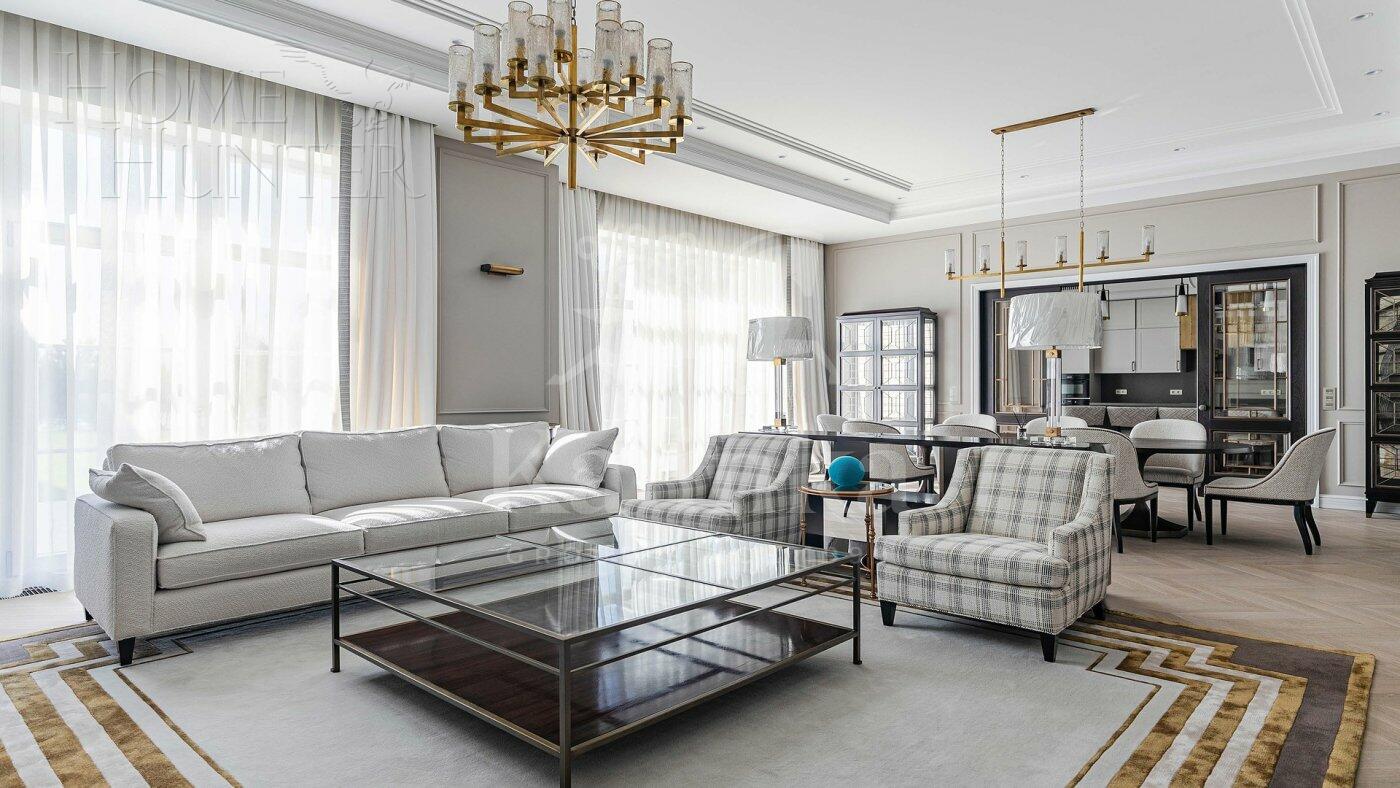 2-этажный коттедж 863 м² с отделкой