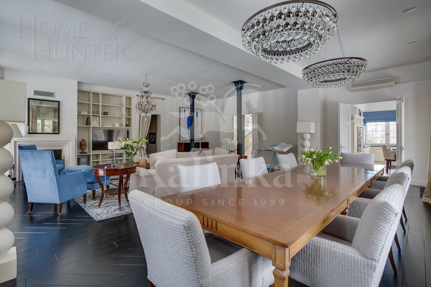 2-этажный коттедж 580 м² с отделкой