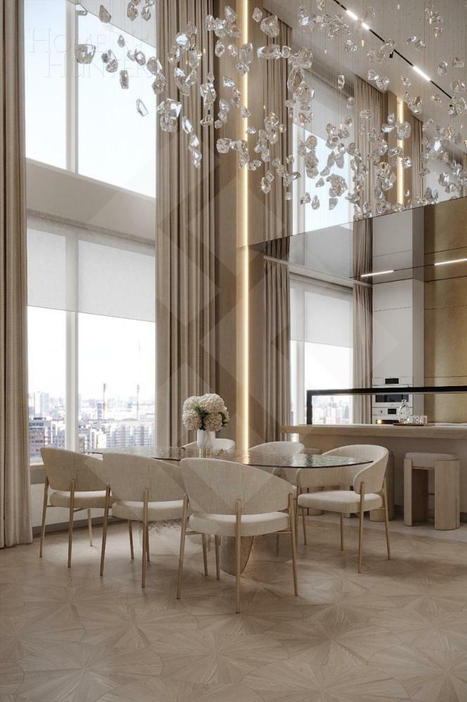 2-УРОВНЕВЫЙ ПЕНТХАУС БЕЗ ОТДЕЛКИ 180 М² НА 20 ЭТАЖЕ