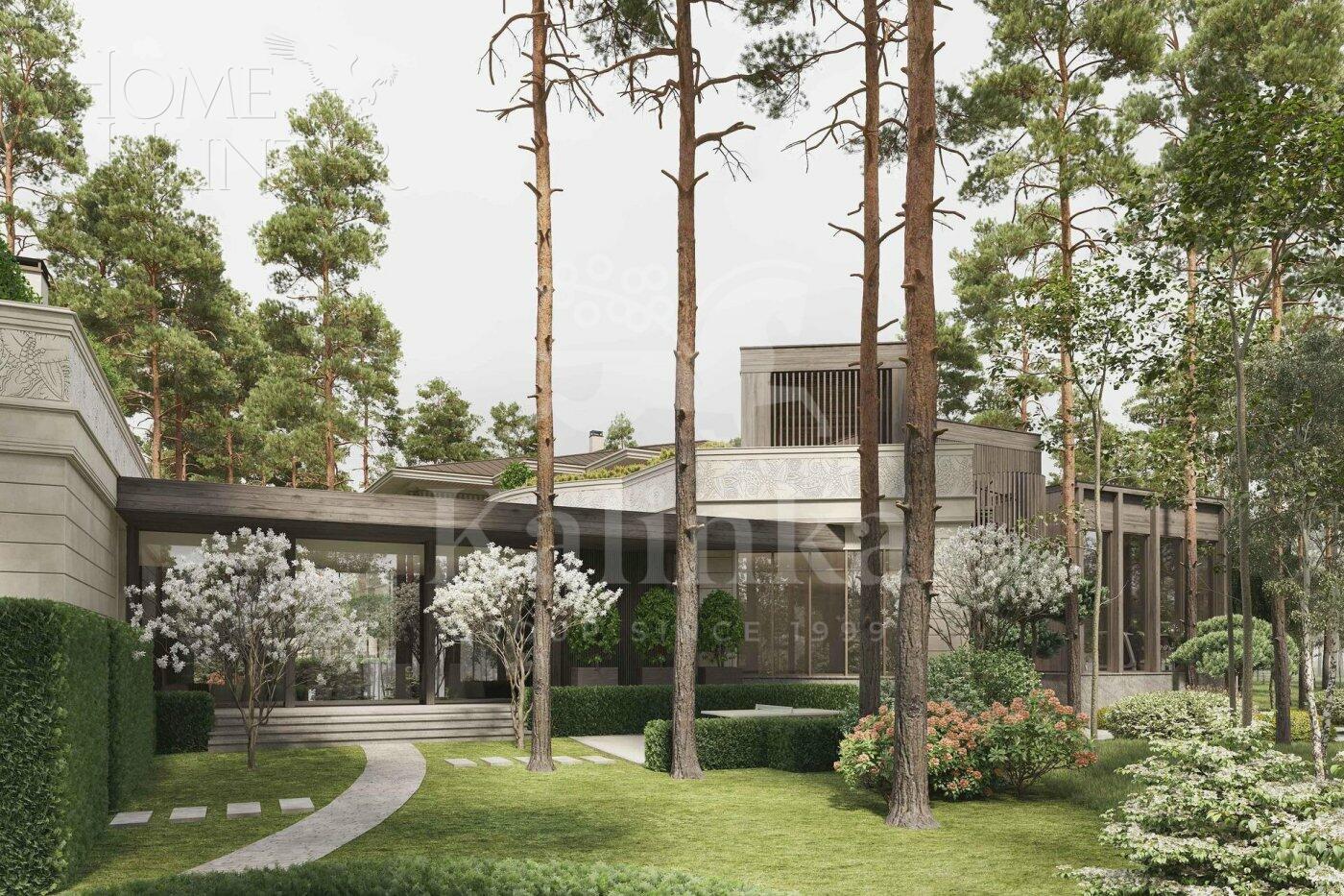 2-этажный коттедж 3 748 м² без отделки