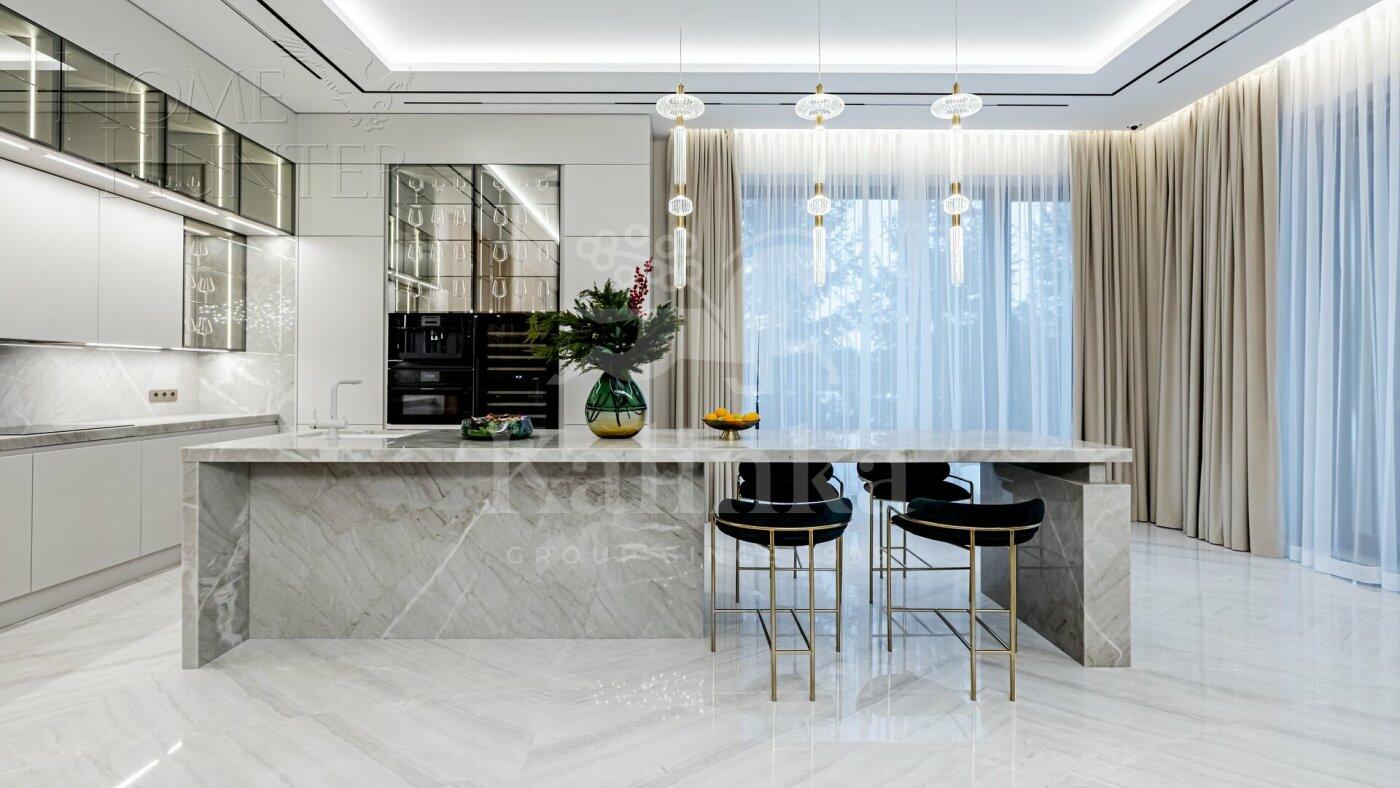 2-этажный коттедж 1 350 м² с отделкой