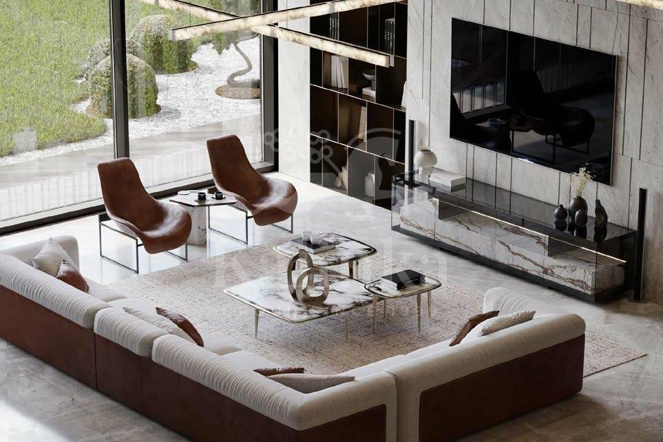 2-этажный коттедж 1 371.2 м² с отделкой