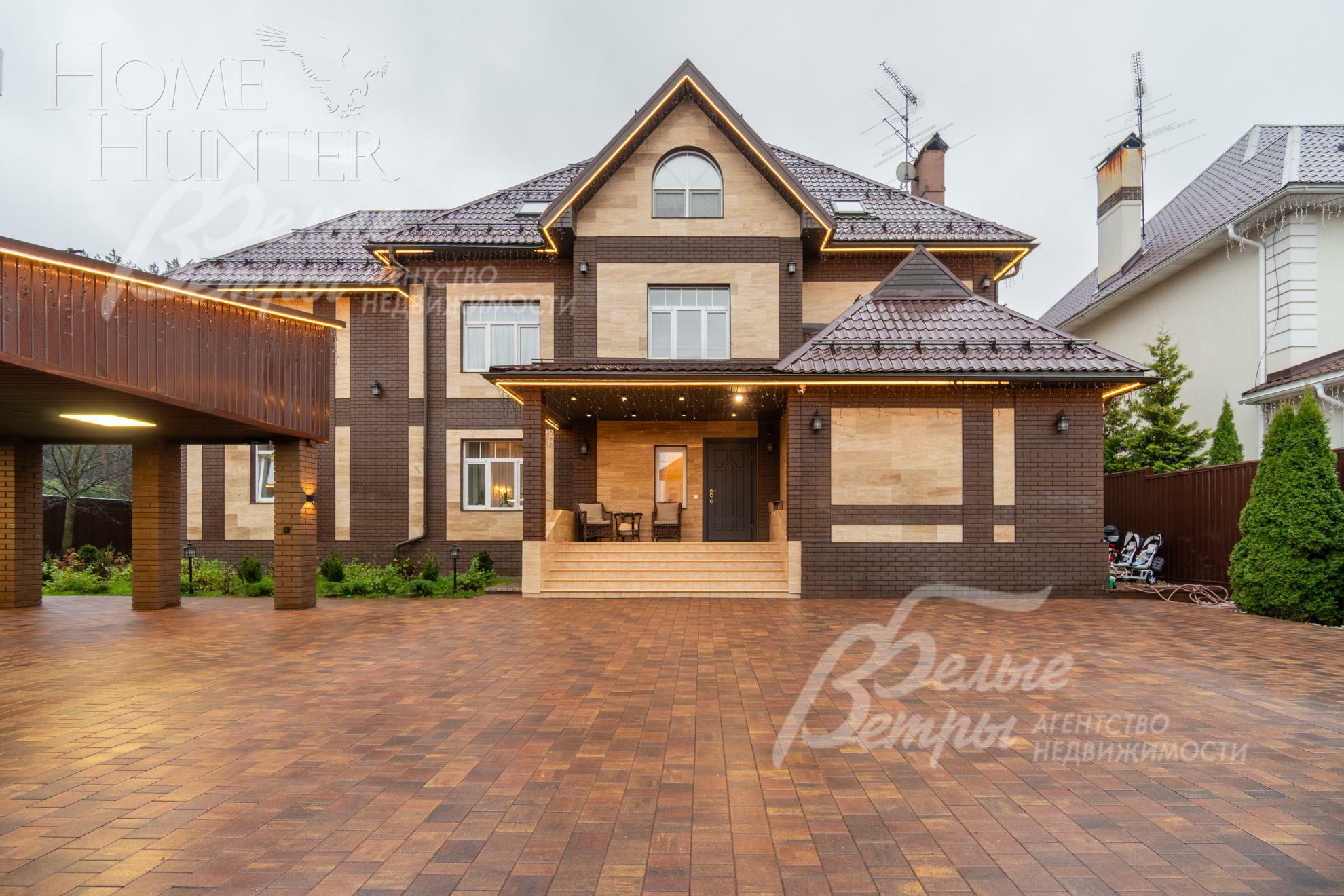 2-этажный коттедж 480 м² с отделкой