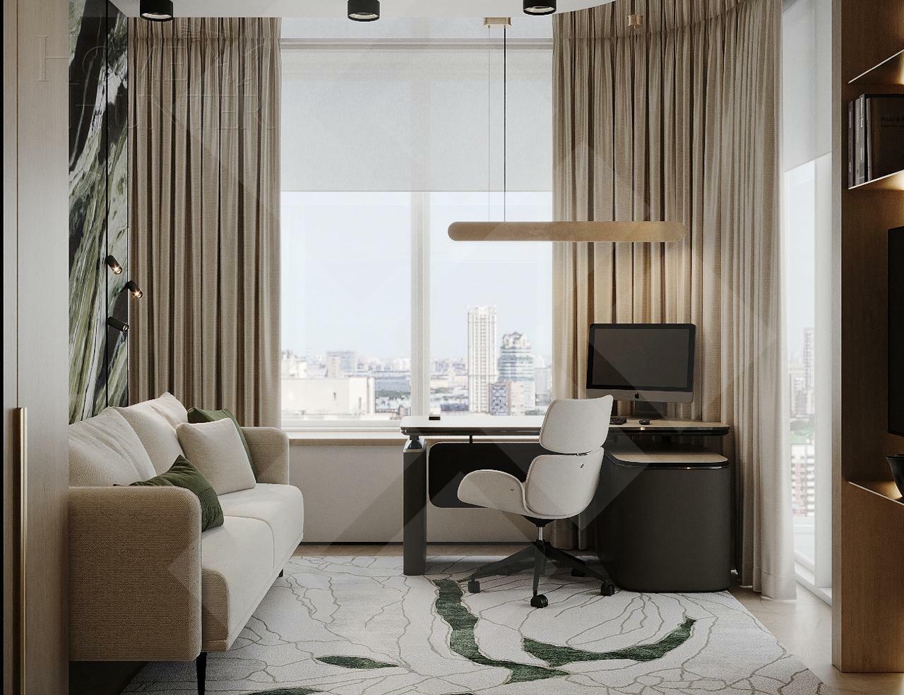 2-УРОВНЕВЫЙ ПЕНТХАУС БЕЗ ОТДЕЛКИ 180 М² НА 20 ЭТАЖЕ