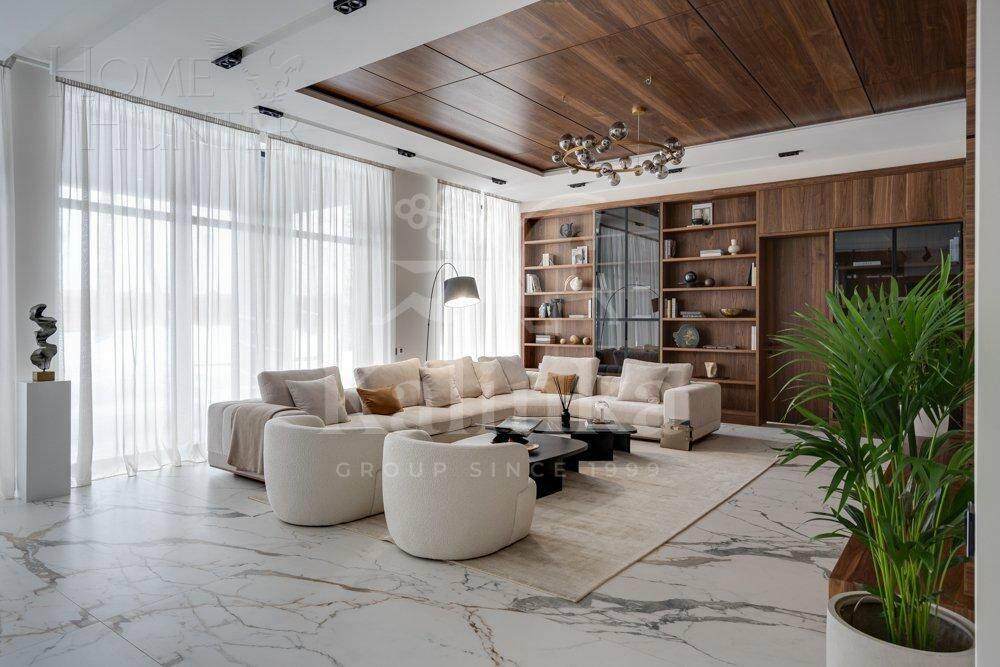 2-этажный коттедж 437.2 м² с отделкой