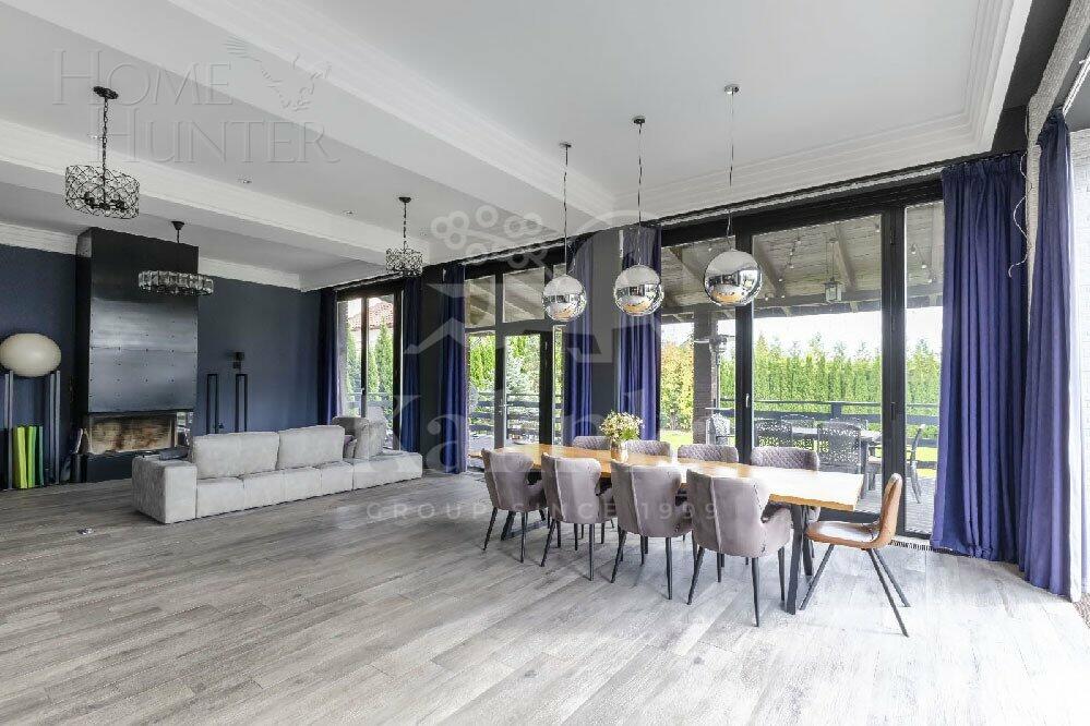 2-этажный коттедж 440 м² с отделкой