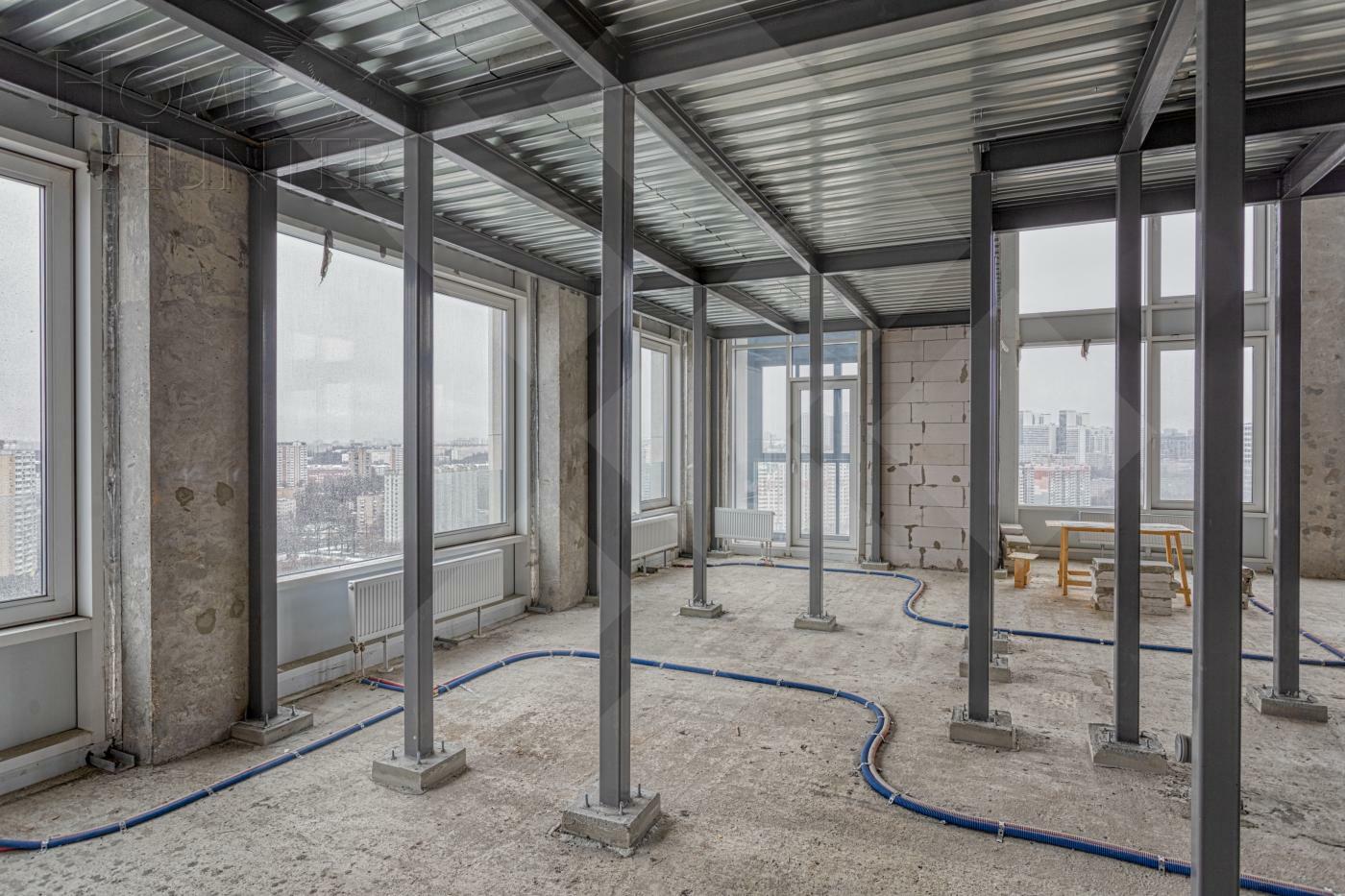 2-УРОВНЕВЫЙ ПЕНТХАУС БЕЗ ОТДЕЛКИ 180 М² НА 20 ЭТАЖЕ