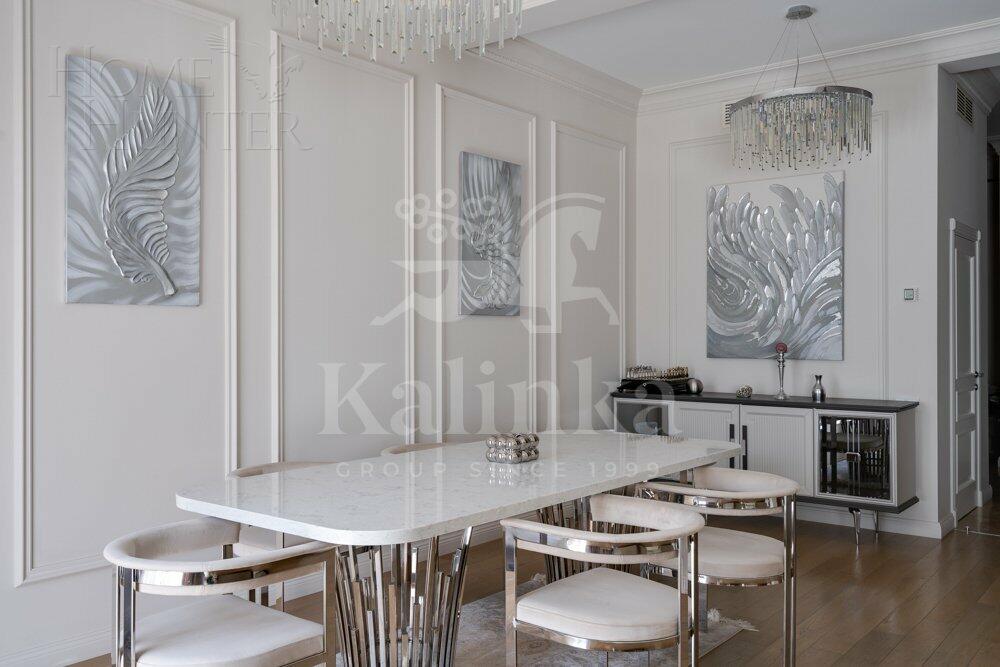 3-этажный таунхаус 400 м² с отделкой