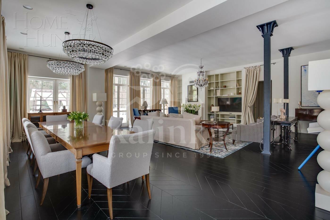 2-этажный коттедж 580 м² с отделкой