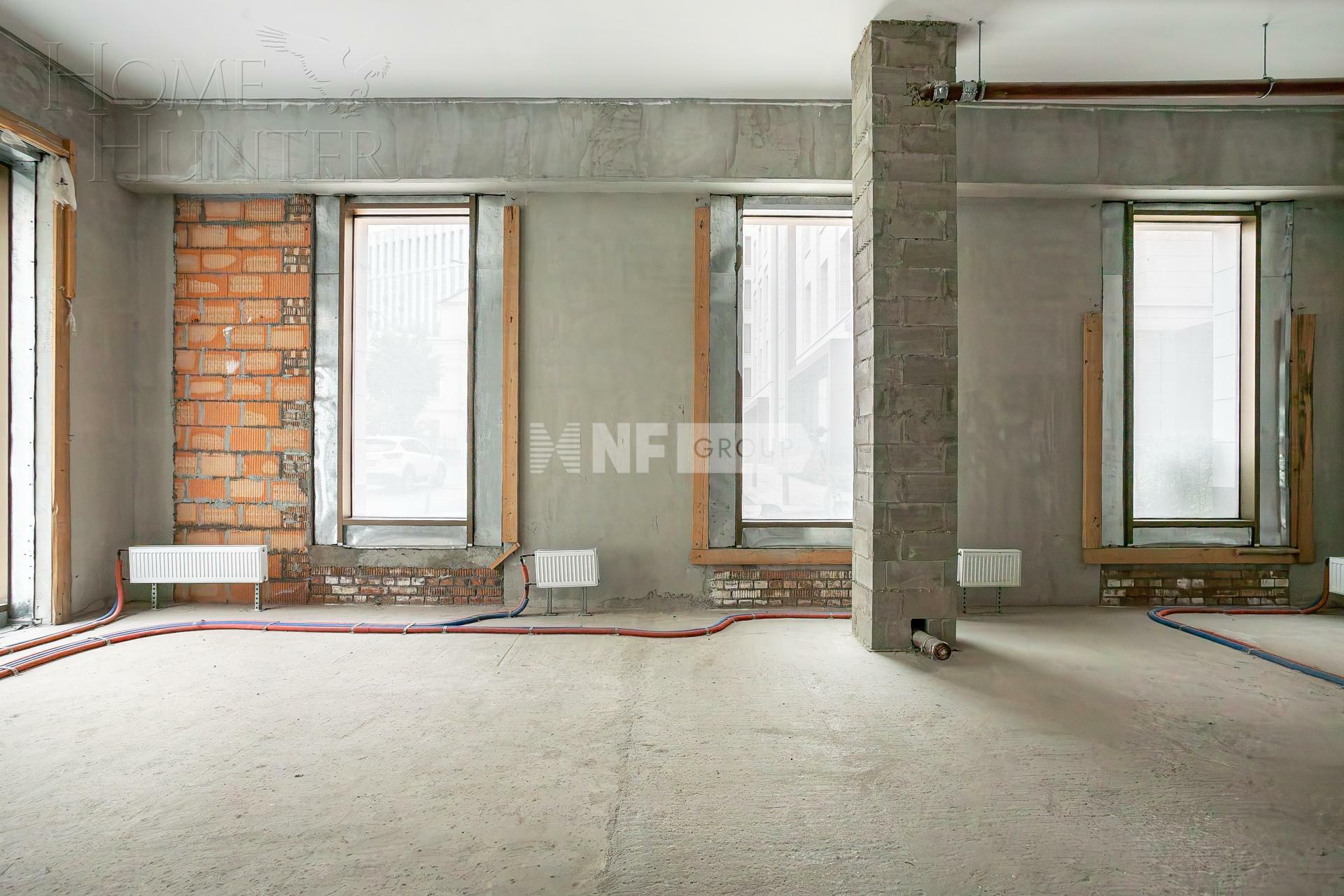 2-КОМН. КВАРТИРА БЕЗ ОТДЕЛКИ 80.6 М² НА 1 ЭТАЖЕ