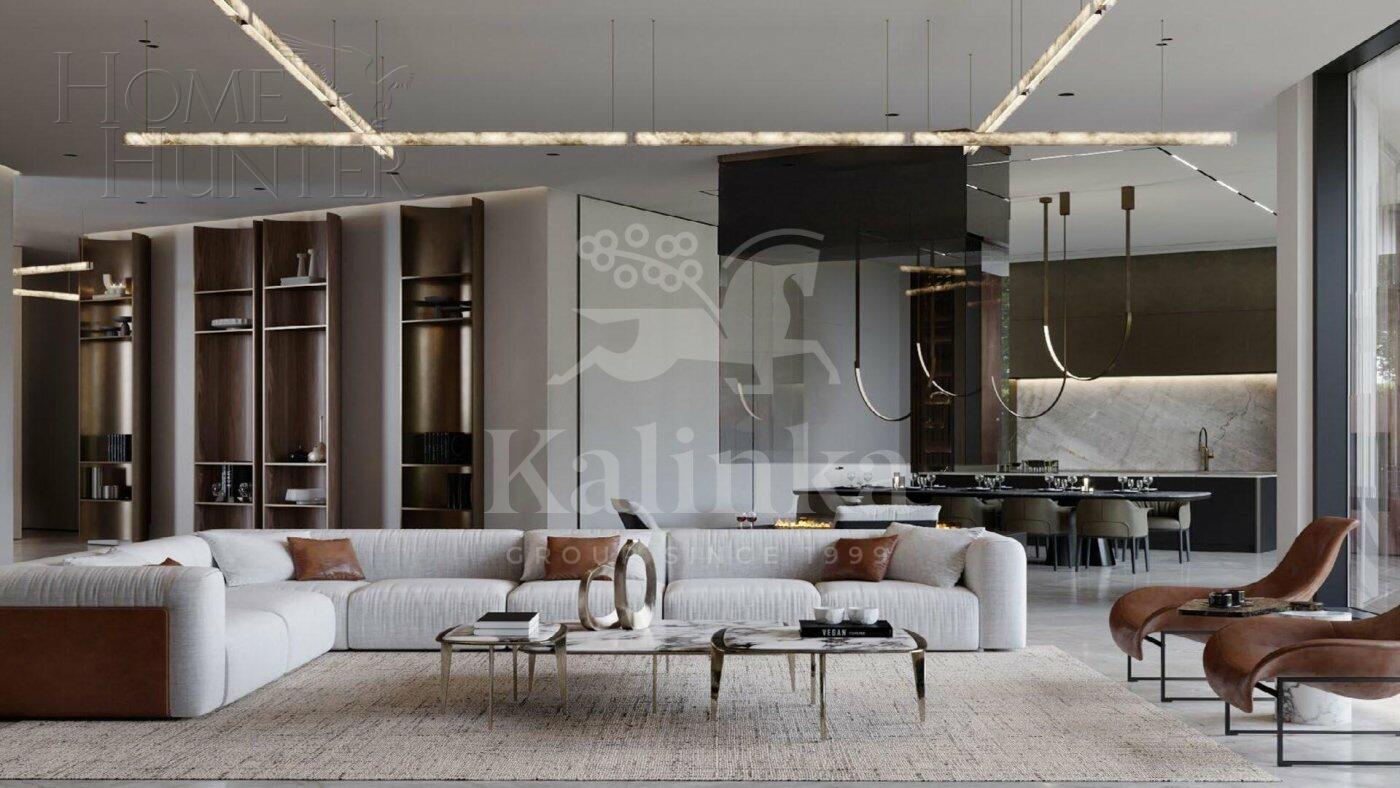 2-этажный коттедж 1 371.2 м² с отделкой