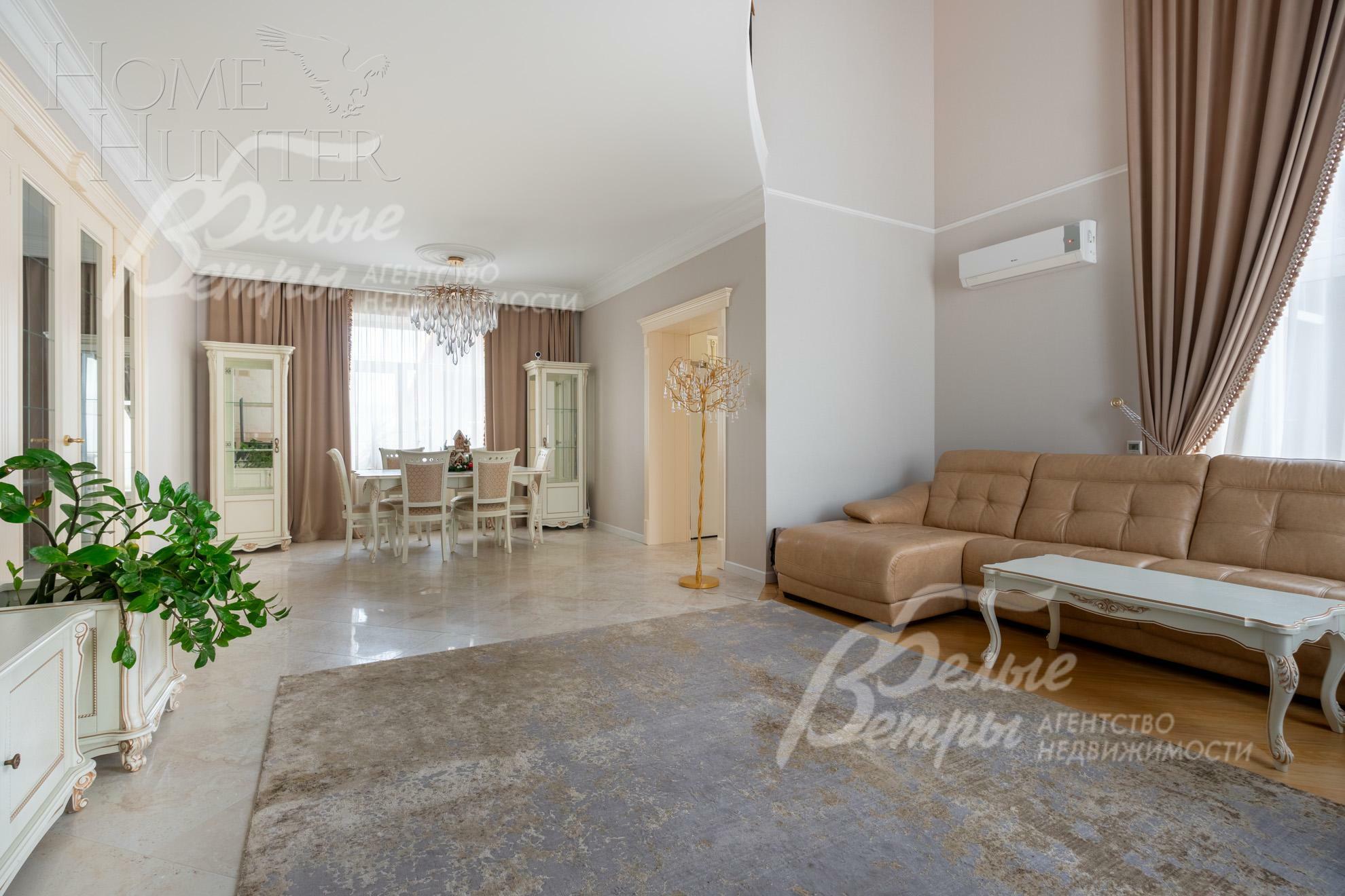 2-этажный коттедж 480 м² с отделкой