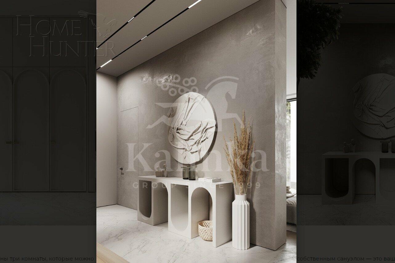 2-этажный коттедж 347 м² с отделкой