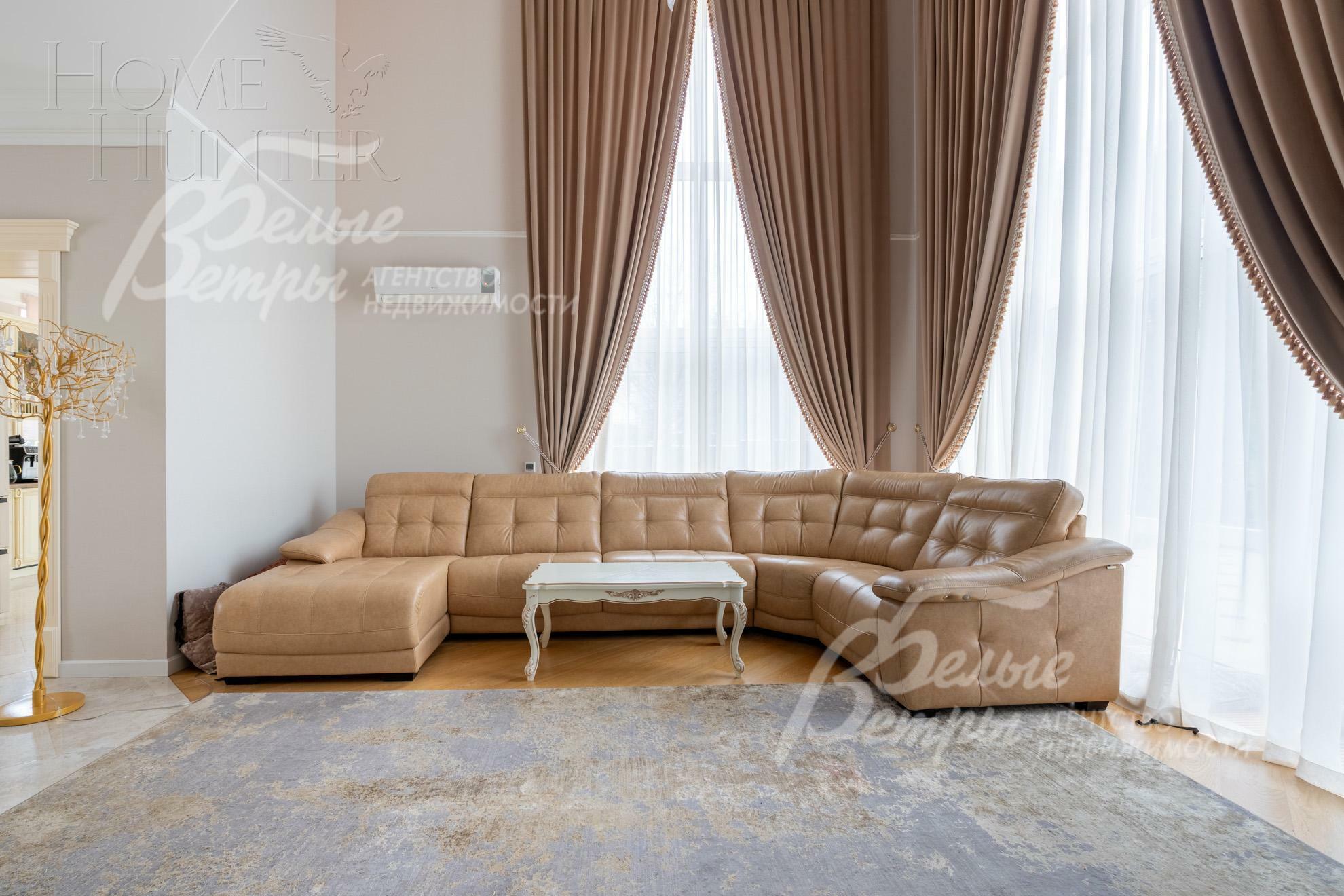 2-этажный коттедж 480 м² с отделкой