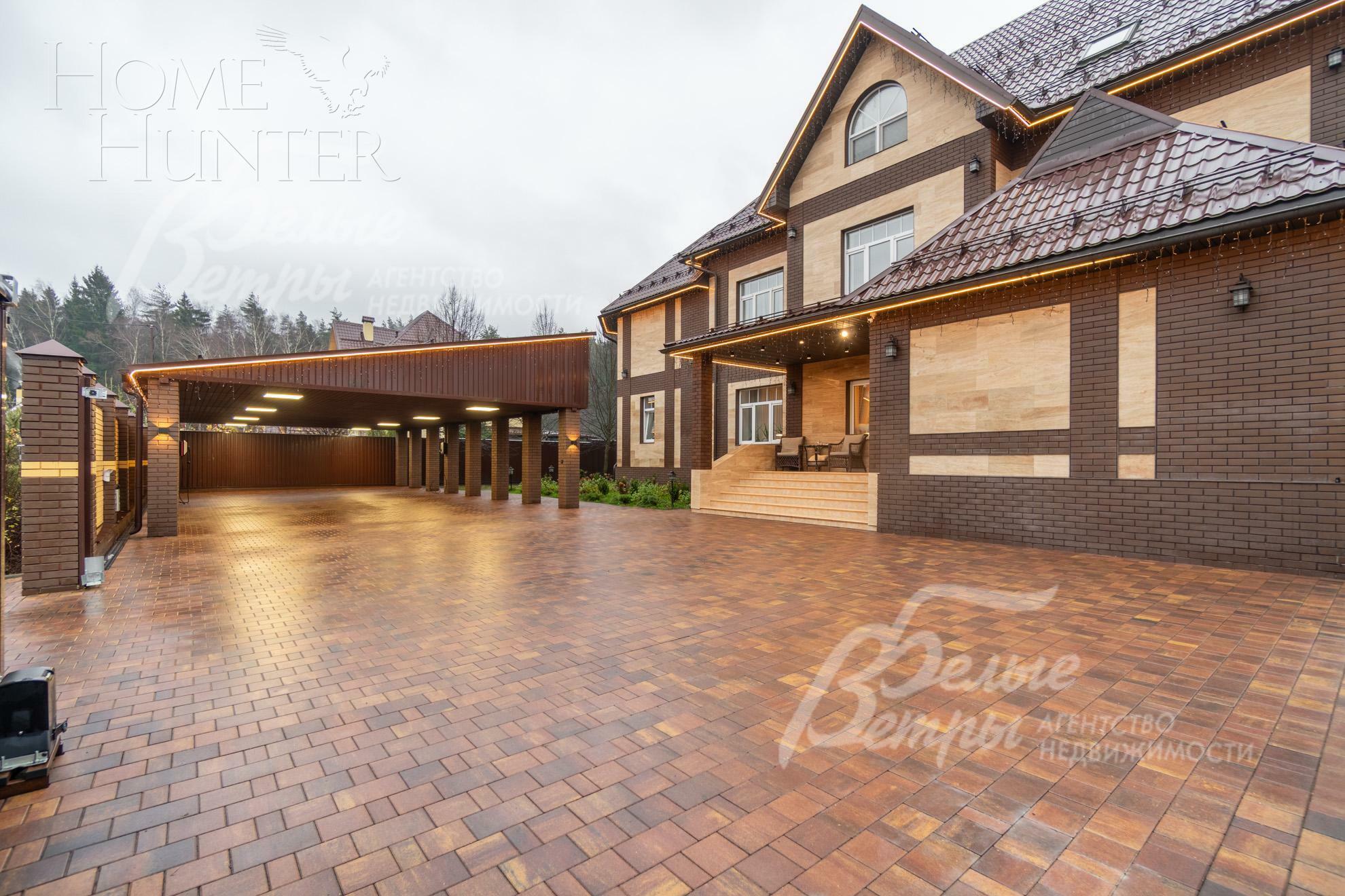 2-этажный коттедж 480 м² с отделкой