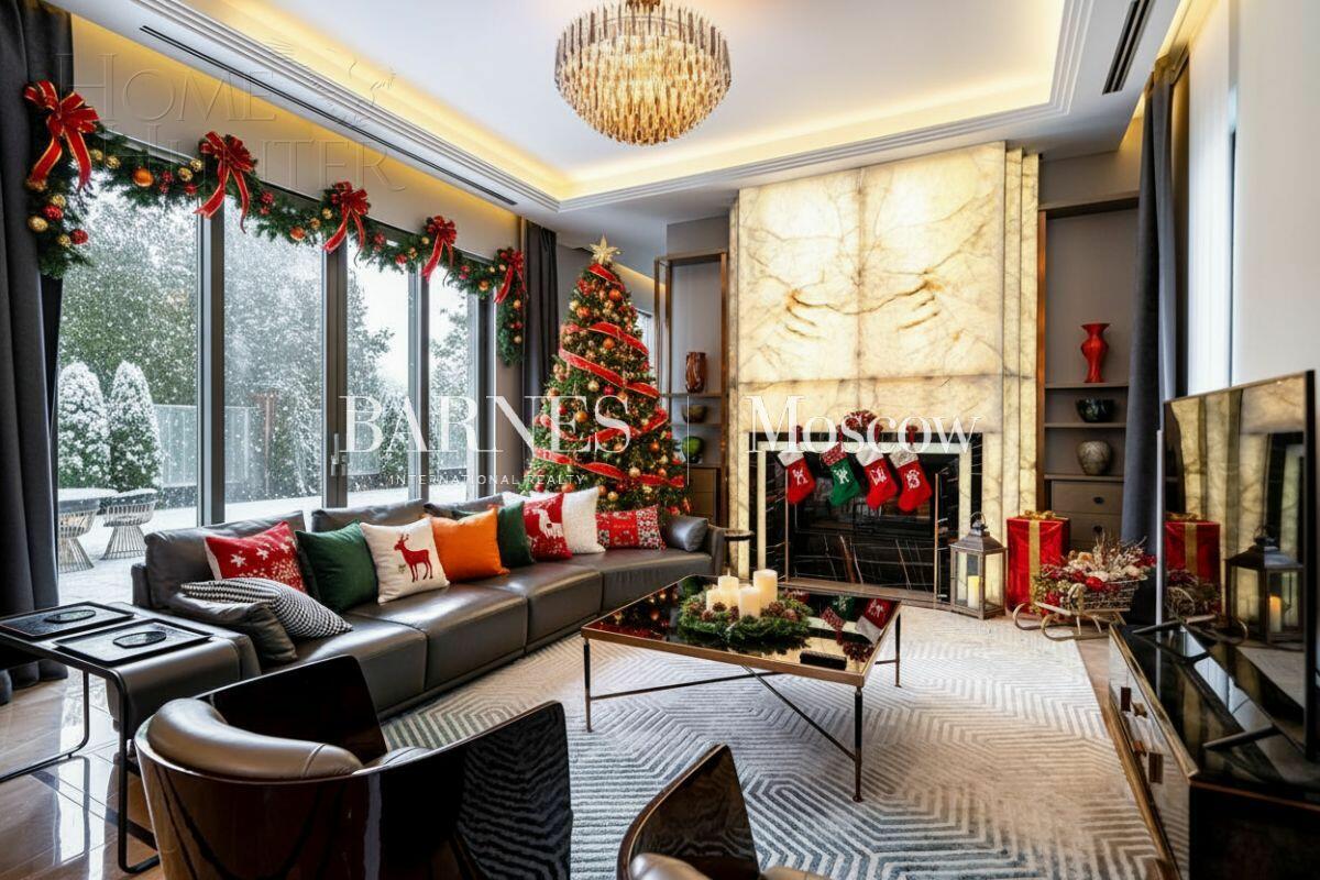 1-этажный коттедж 403 м² с отделкой