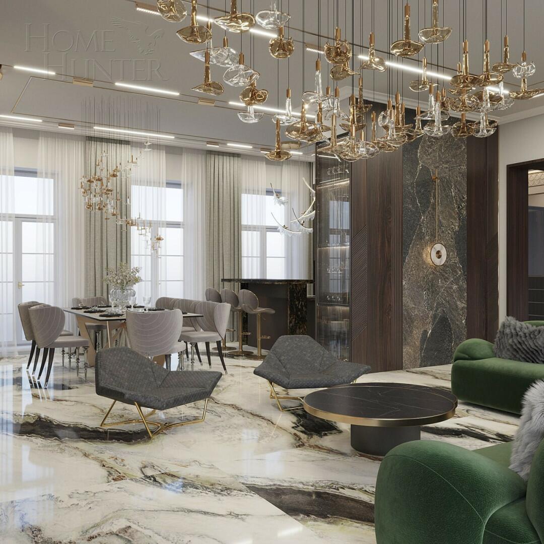 2-этажный коттедж 500 м² без отделки