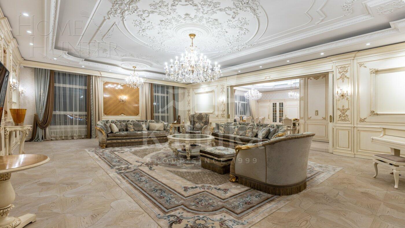 2-УРОВНЕВЫЙ ПЕНТХАУС С ОТДЕЛКОЙ 700 М² НА 12 ЭТАЖЕ