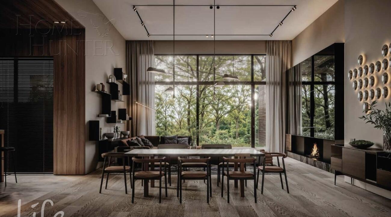 1-этажный коттедж 422 м² без отделки