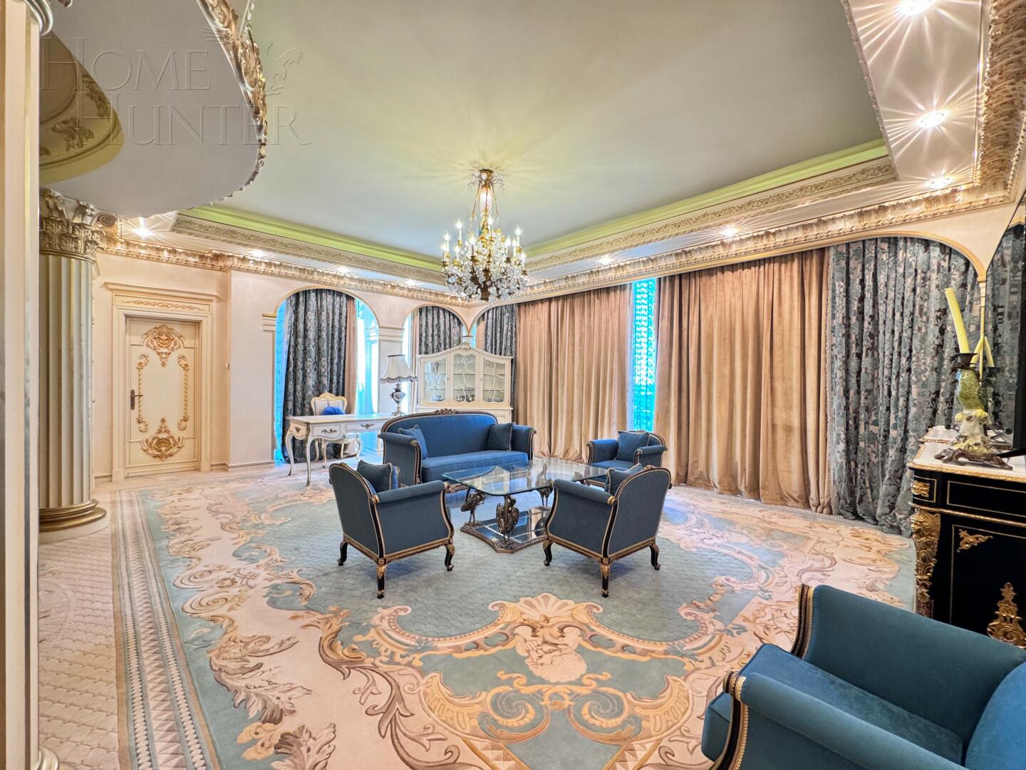 2-УРОВНЕВЫЙ ПЕНТХАУС С ОТДЕЛКОЙ 435 М² НА 30 ЭТАЖЕ