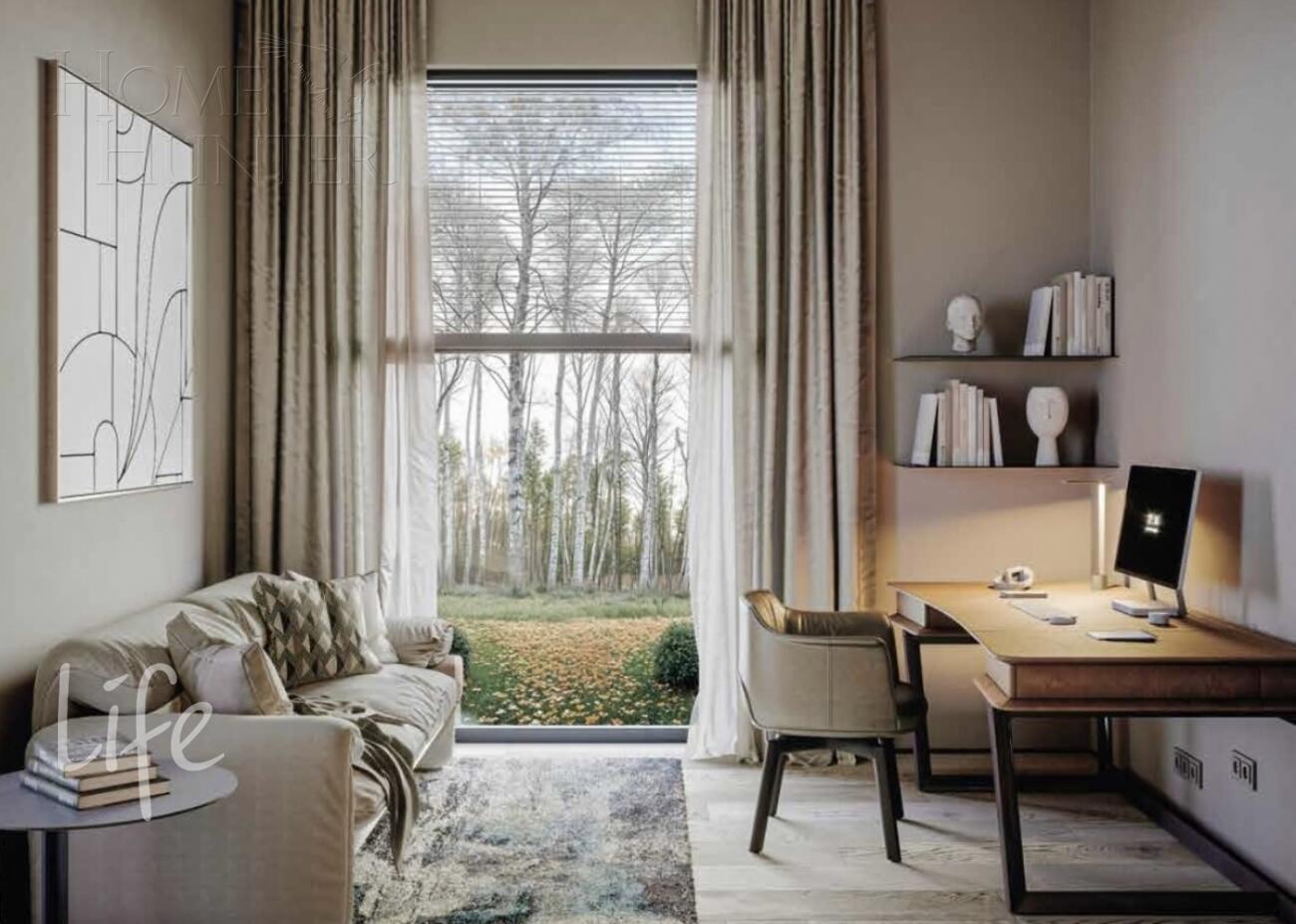 1-этажный коттедж 422 м² без отделки