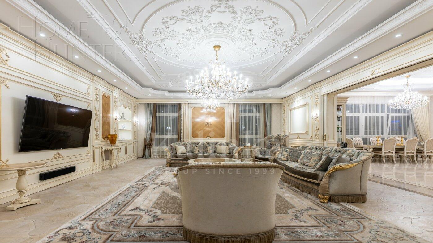 2-УРОВНЕВЫЙ ПЕНТХАУС С ОТДЕЛКОЙ 700 М² НА 12 ЭТАЖЕ