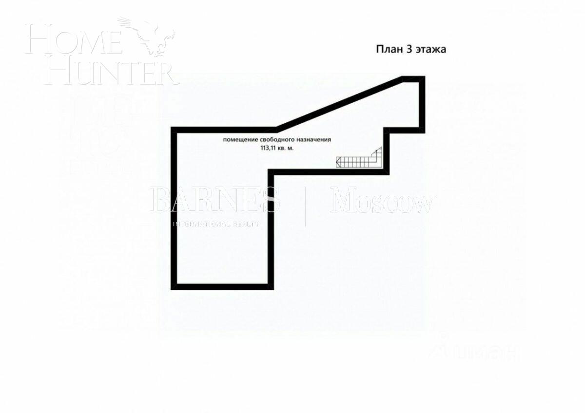 2-этажный коттедж 750 м² без отделки