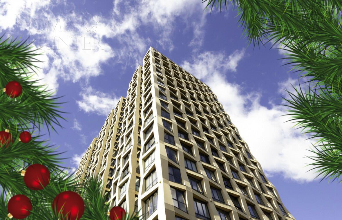 4-КОМН. КВАРТИРА БЕЗ ОТДЕЛКИ 108 М² НА 17 ЭТАЖЕ