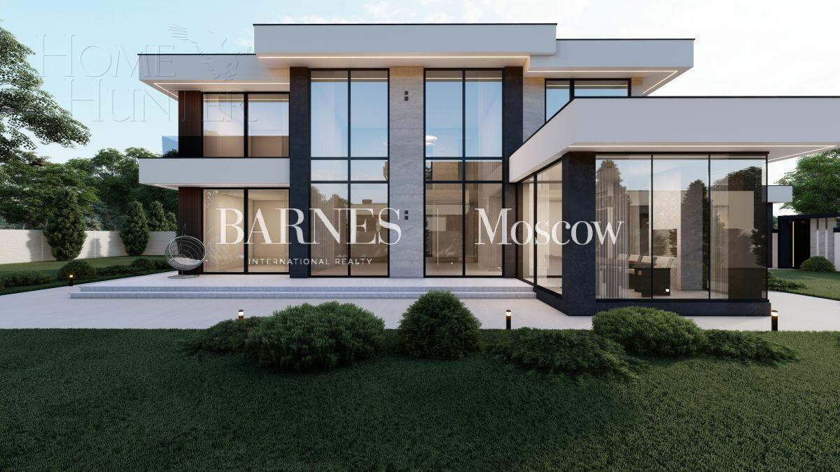 2-этажный коттедж 430 м² без отделки