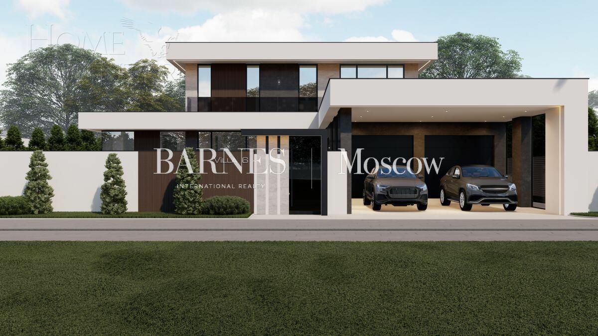 2-этажный коттедж 430 м² без отделки