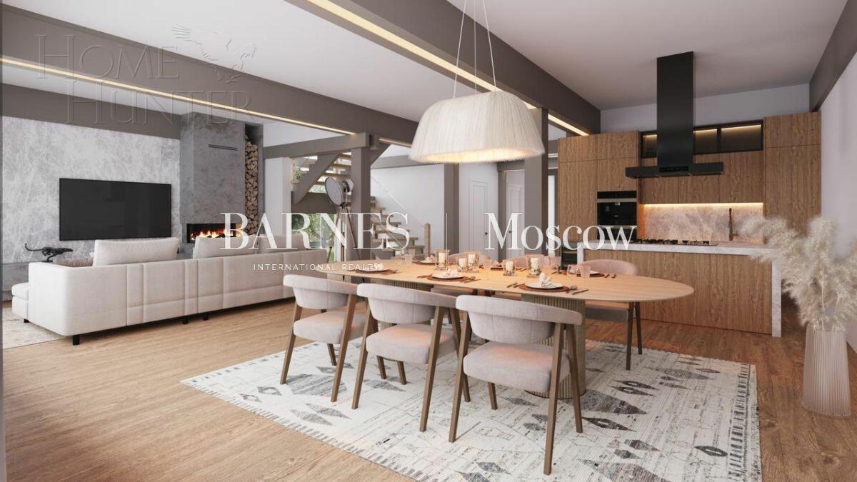 2-этажный коттедж 470 м² без отделки