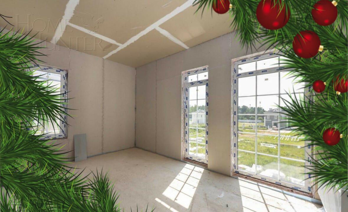 2-этажный коттедж 230 м² без отделки