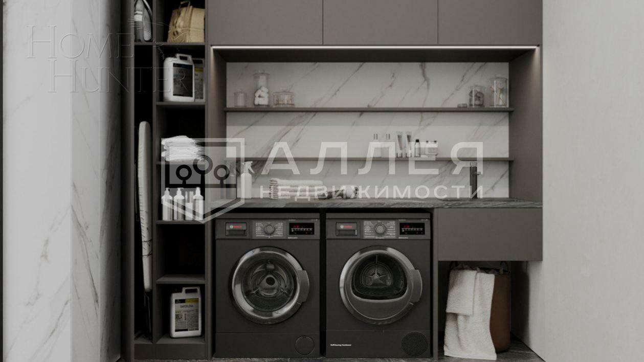 2-этажный коттедж 350 м² без отделки